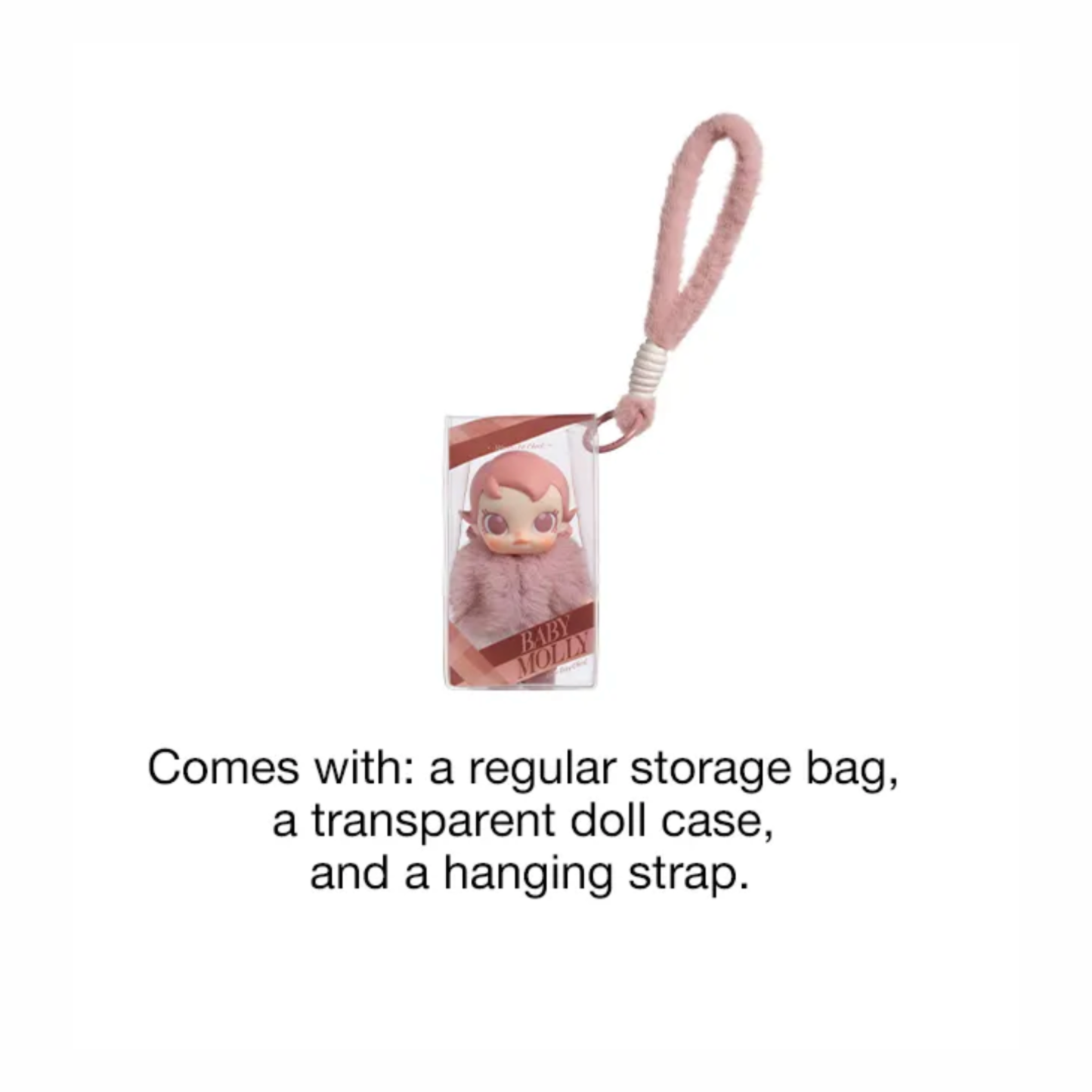 POP MART Molly Winter Fit Check Series Vinyl Plush Pendant