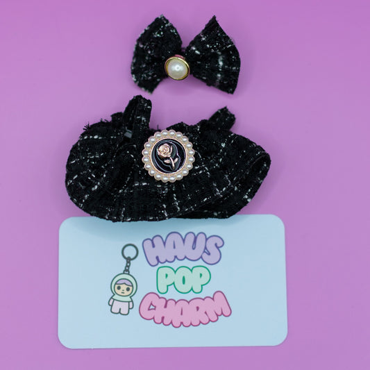 Elegant Mini Labubu Doll Clothes 2-Piece Set