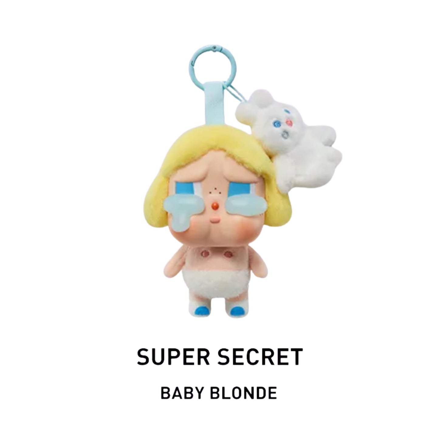 POP MART CRYBABY Crying Again Series Vinyl Face Plush