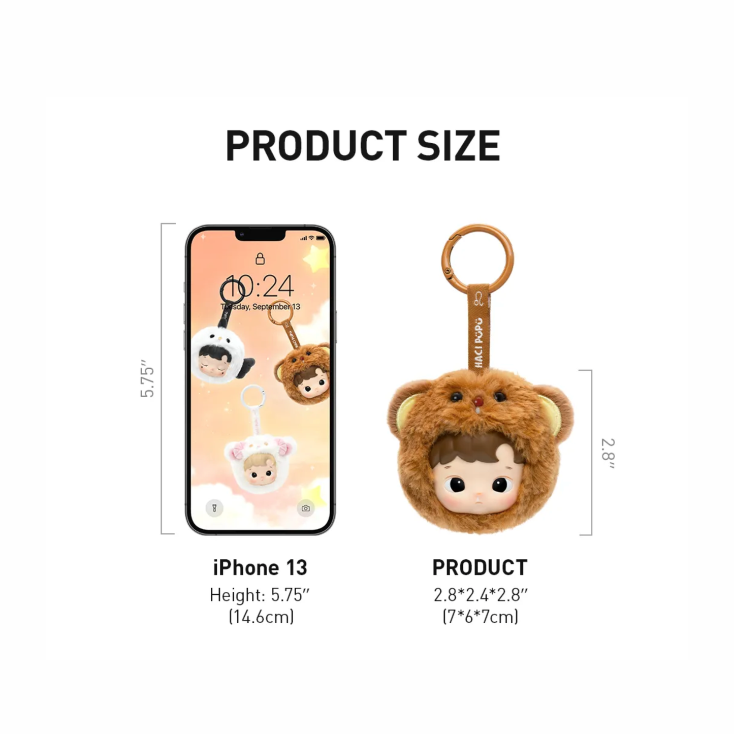 POP MART Hacipupu The Constellation Series Vinyl Plush Pendant