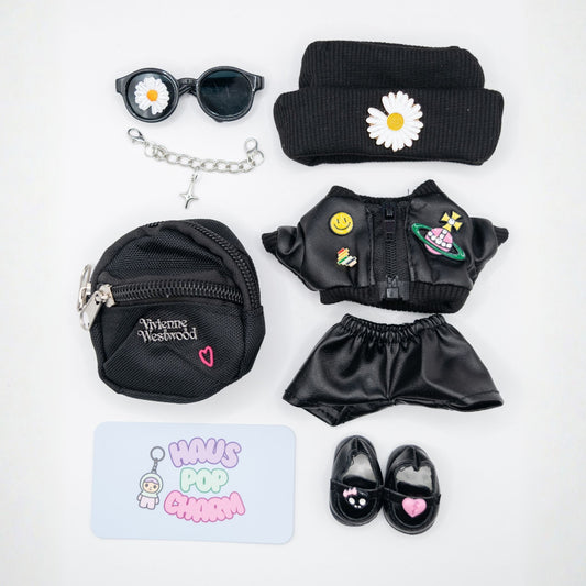 Premium Luxury Designer Inspired Doll Clothes 7-Piece Set