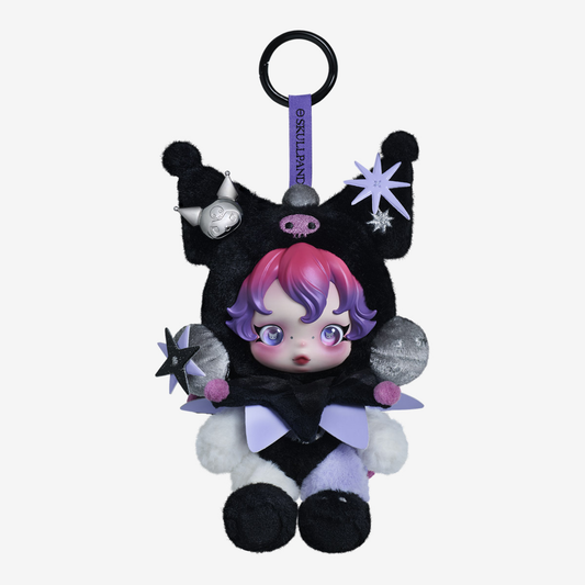 POP MART SKULLPANDA × KUROMI Plush Pendant