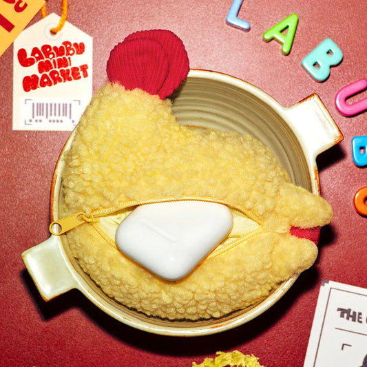 POP MART THE MONSTERS Labubu Wacky Mart Series Shrimp Earphone Bag