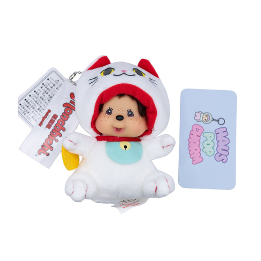 Monchhichi Lucky Cat