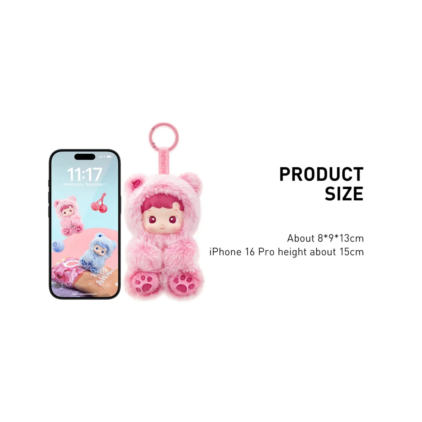 POP MART Hacipupu Gummy Bear Series Plush Pendant