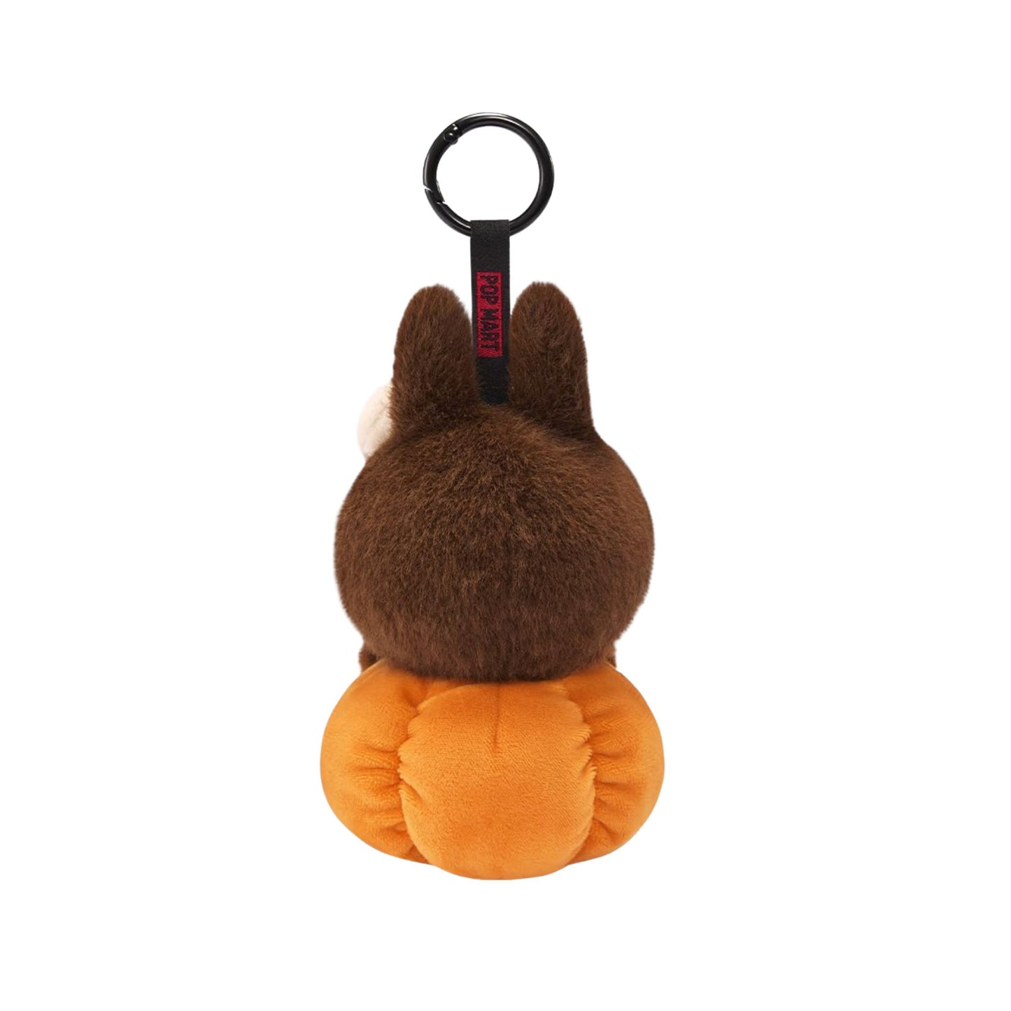 POP MART Labubu Haloween Sitting Pumpkin Plush Pendant