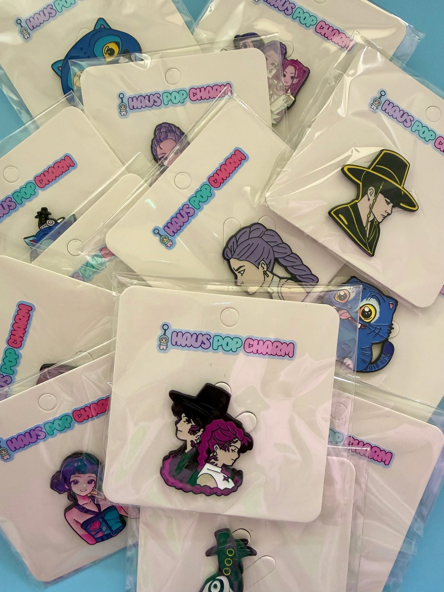 Custom KPop Demon Hunters Enamel Pins