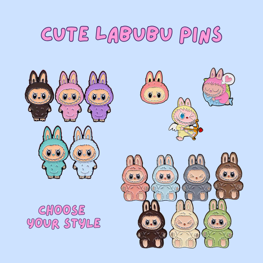 Custom Labubu Monsters Enamel Pins