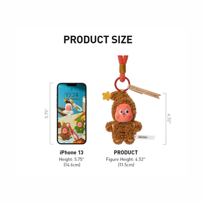 POP MART Twinkle Twinkle Savor The Moment Series Fresh-baked Mini Cookies Plush Pendant