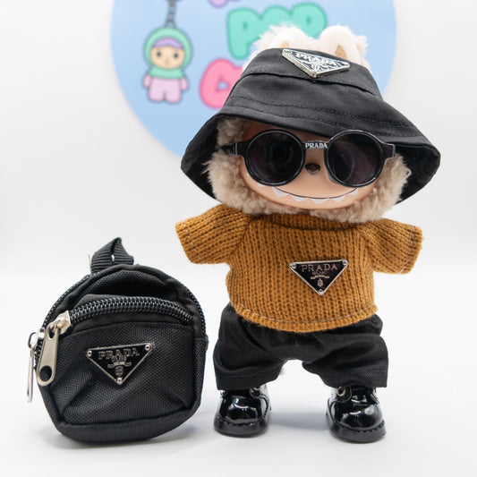 Premium Luxury Designer Inspired Doll Clothes 6-Piece Set