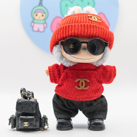 Premium Luxury Designer Inspired Doll Clothes 6-Piece Set