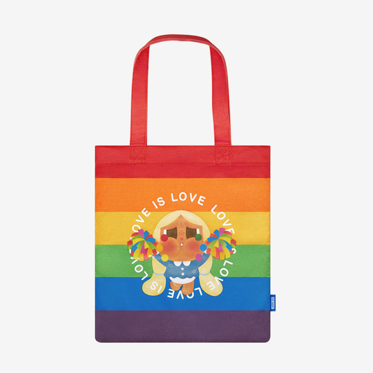 POP MART Crybaby Cheer Up, Baby! Canvas Bag (Color Ver.)