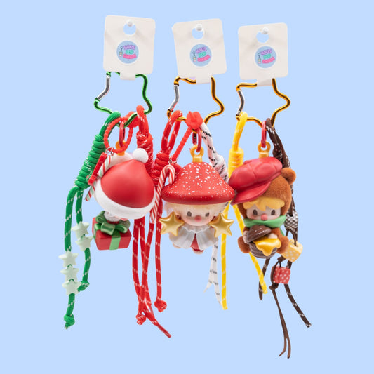 Handmade POP MART Sweet Bean Your Exclusive Holiday Series Keychain/Bag Charm