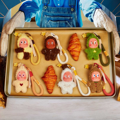 POP MART Twinkle Twinkle Savor The Moment Series Fresh-baked Mini Cookies Plush Pendant