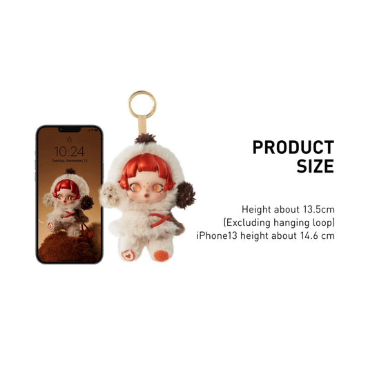 POP MART Skullpanda You Found Me! Series Plush Doll Pendant