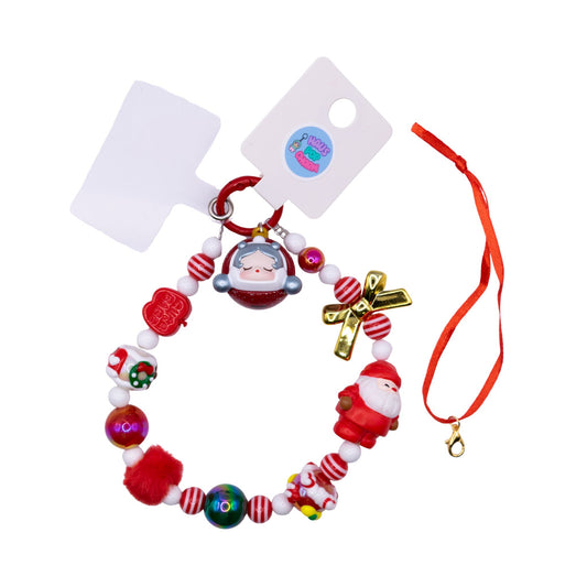 Handmade POP MART Pop Bean Christmas Ball Series Phone Charm/Ornament