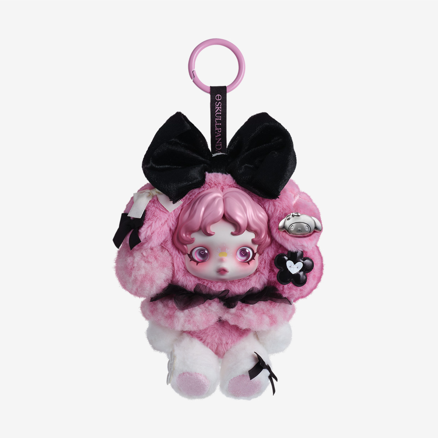 POP MART SKULLPANDA × MY MELODY Plush Pendant