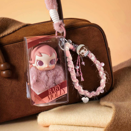 POP MART Molly Winter Fit Check Series Vinyl Plush Pendant