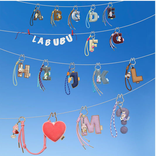 POP MART THE MONSTERS Pin for Love Series Letter Pendants