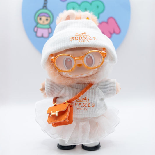 Premium Luxury Designer Inspired Doll Clothes 6-Piece Set