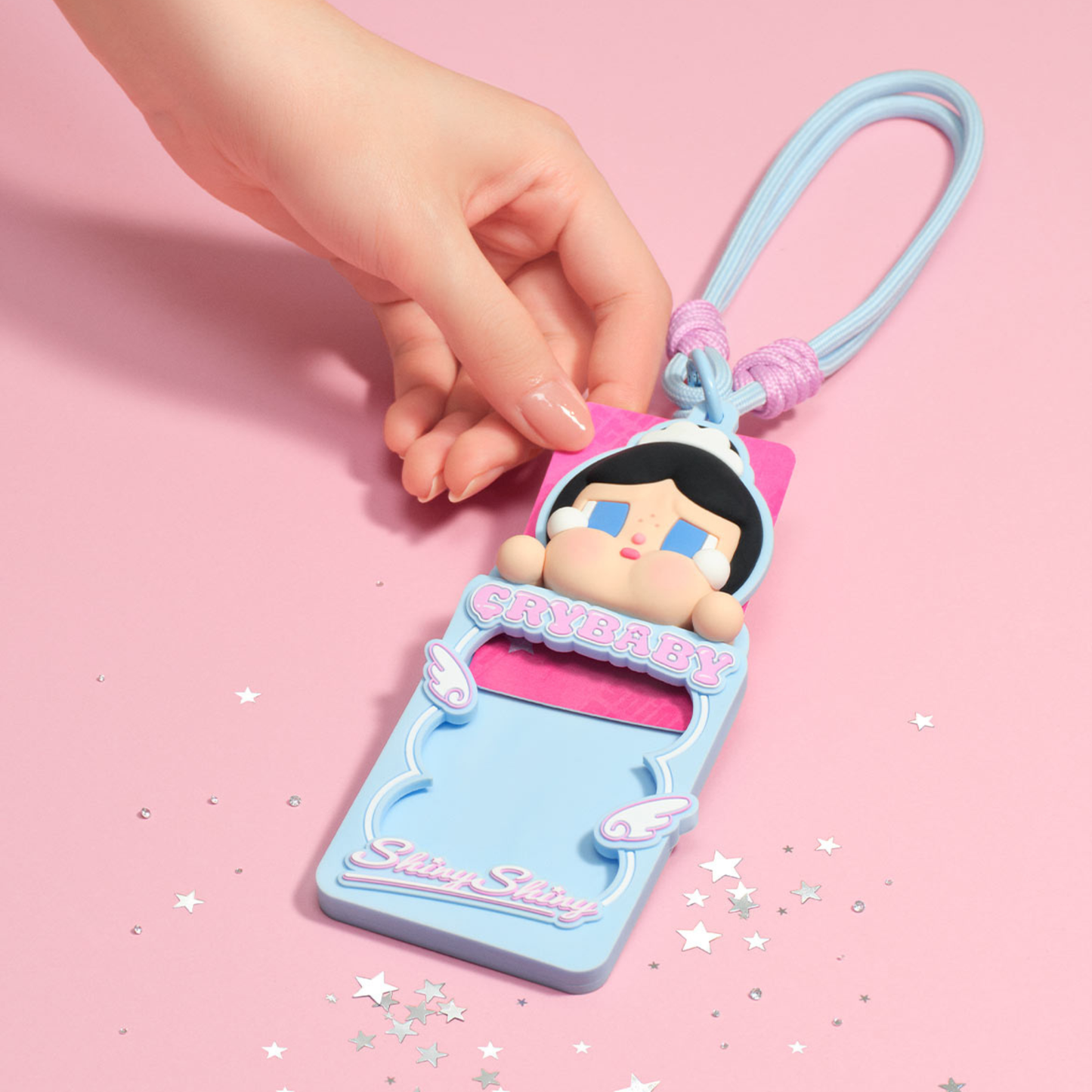 POP MART Crybaby Shiny Shiny Series Card Holder