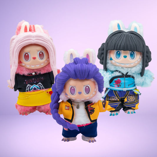 KPop Demon Hunters Huntrix 17cm Doll Costumes Various Designs