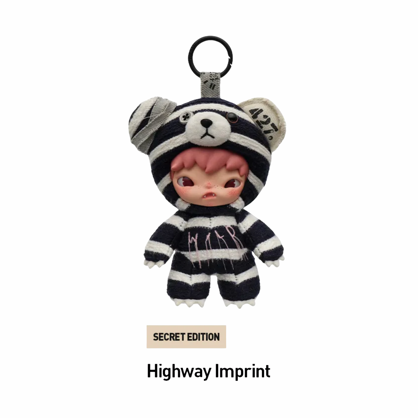 POP MART HIRONO Road Journal Series Plush Doll Pendant