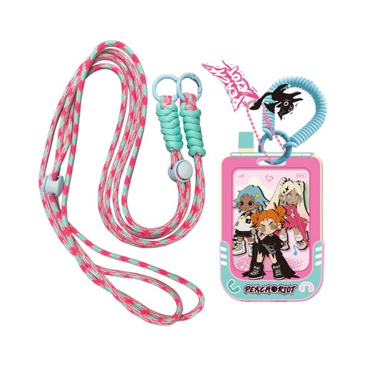 POP MART Lil' Peach Riot Loading! Series Card Holder