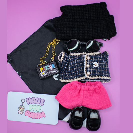 K-Pop Idol Designer Inspired Doll Clothes 7-Piece Set
